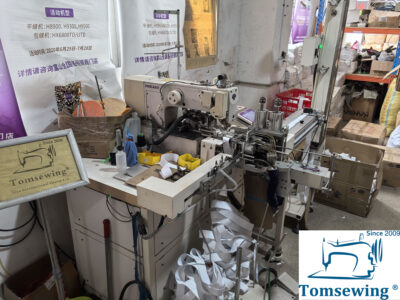 Automatic Elastic Band Attachment In Garment Manufacturing of HIKARI K5