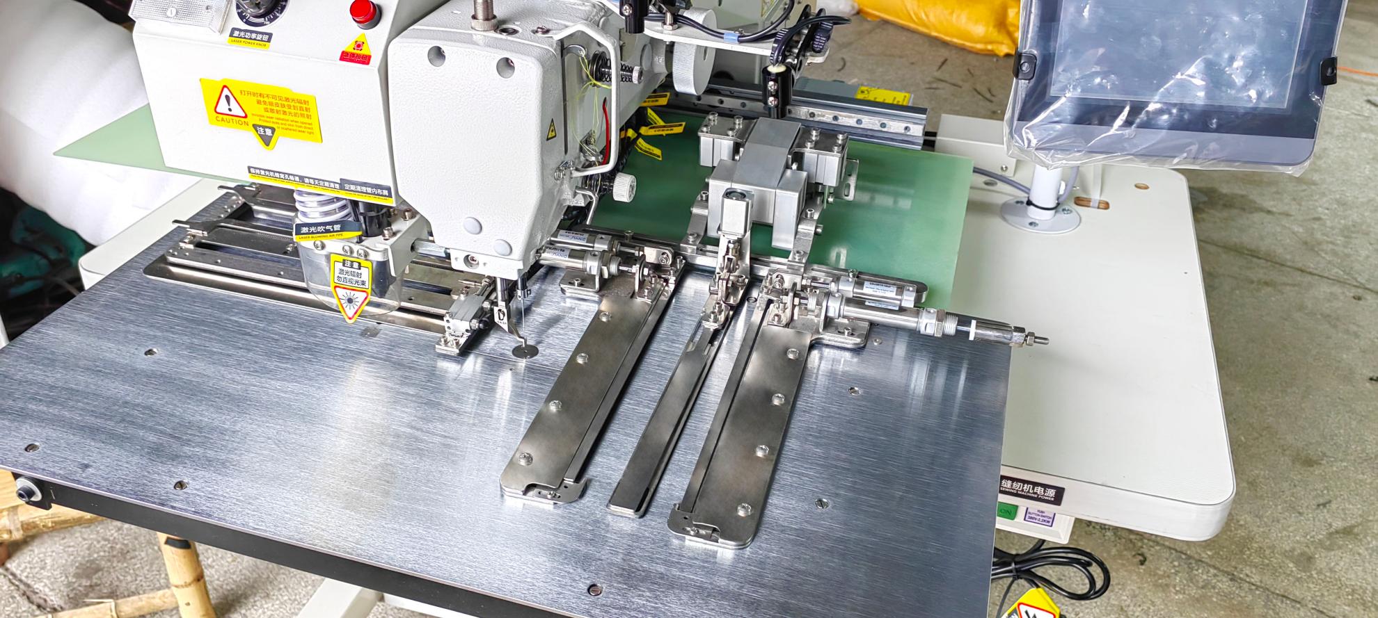 Fully Automatic Pocket Setter Machine In Apparel Manufacturing