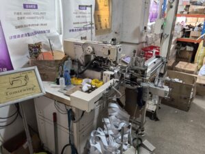 Automatic Elastic Band Attachment In Garment Manufacturing of HIKARI K5