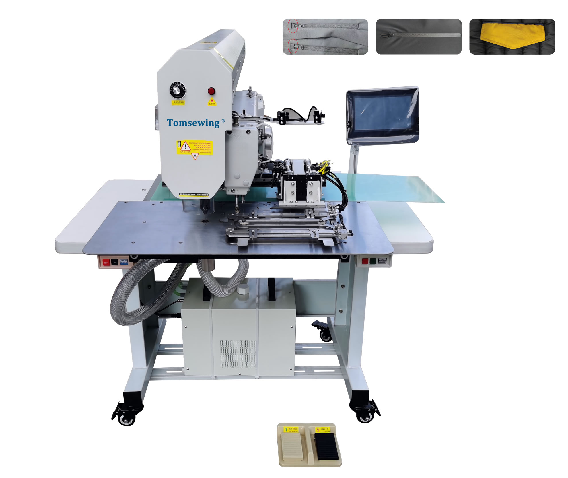 Fully Automatic Pocket Setter Machine In Apparel Manufacturing