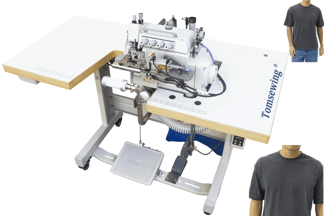 Fully Automatic Rib Collar Attaching Machine