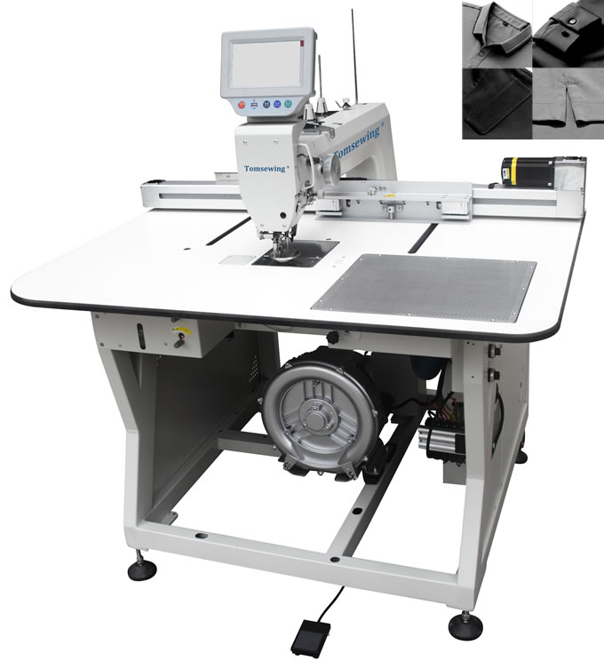 Intelligent Inline Compact Sewing Template Machine