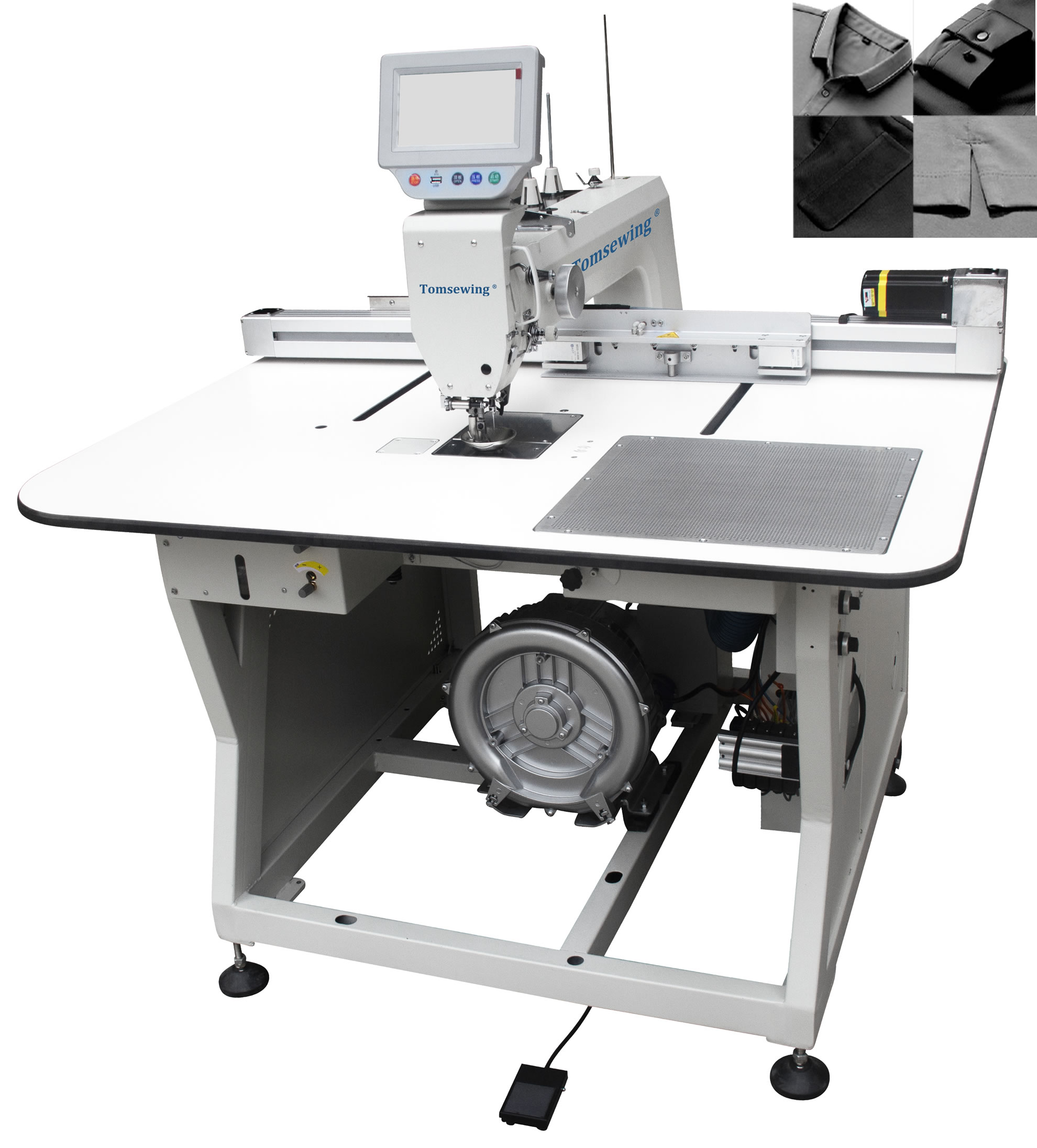 Intelligent Inline Compact Sewing Template Machine