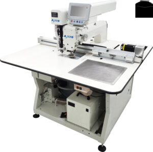 Intelligent Inline Compact Sewing Template Machine for premium turtle back serviced by Tomsewing
