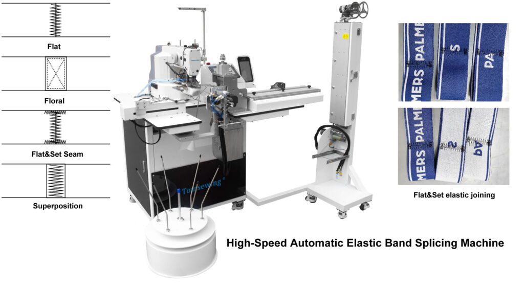 Automatic Elastic Band Splicing Machine Ultrasonic Model