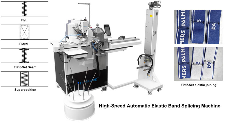 Automatic Elastic Band Splicing Machine Ultrasonic Model