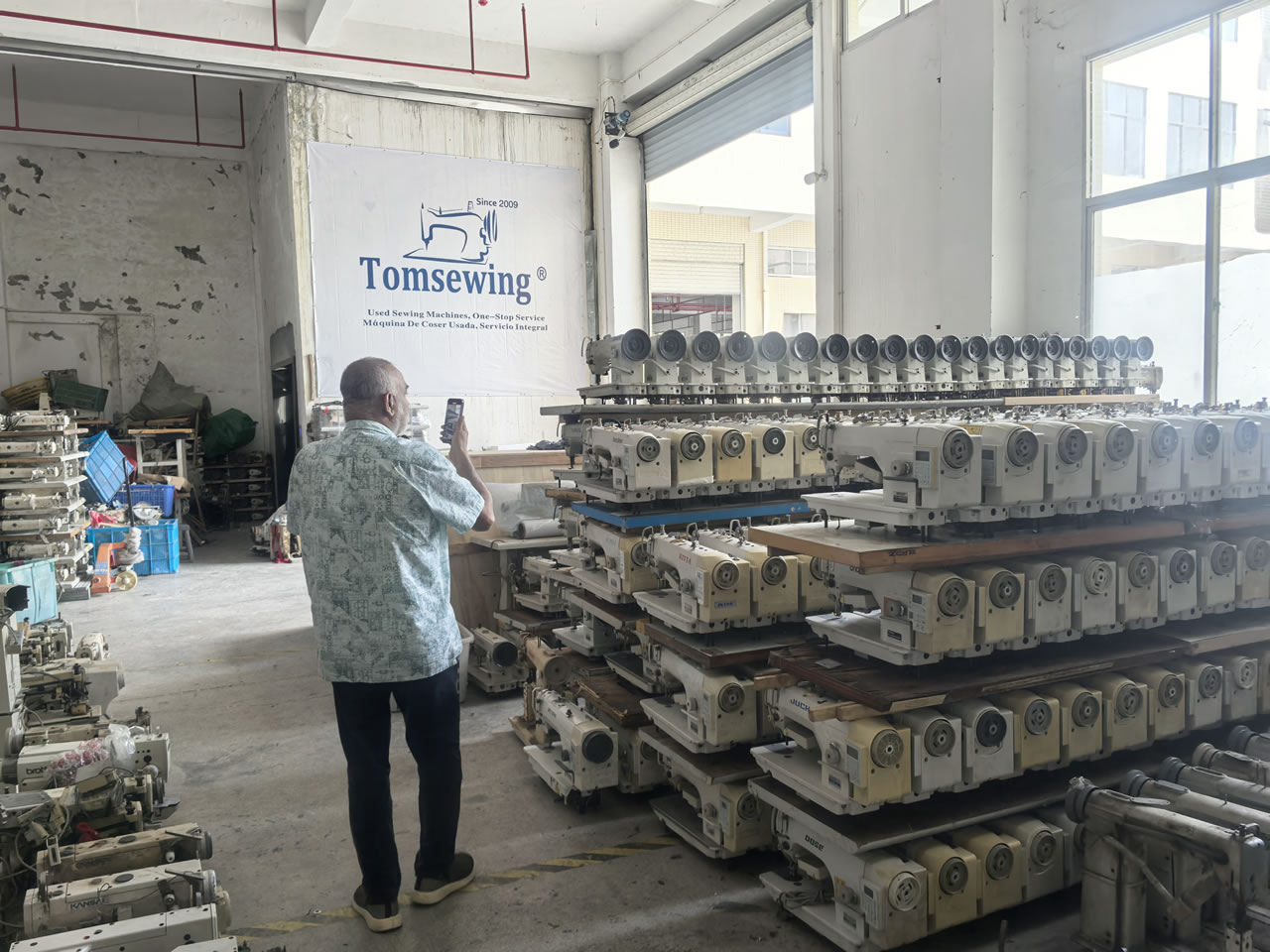 automatic machine sewing