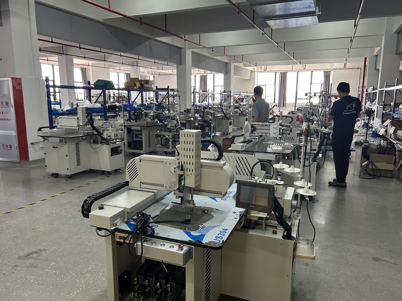 automatic machine sewing