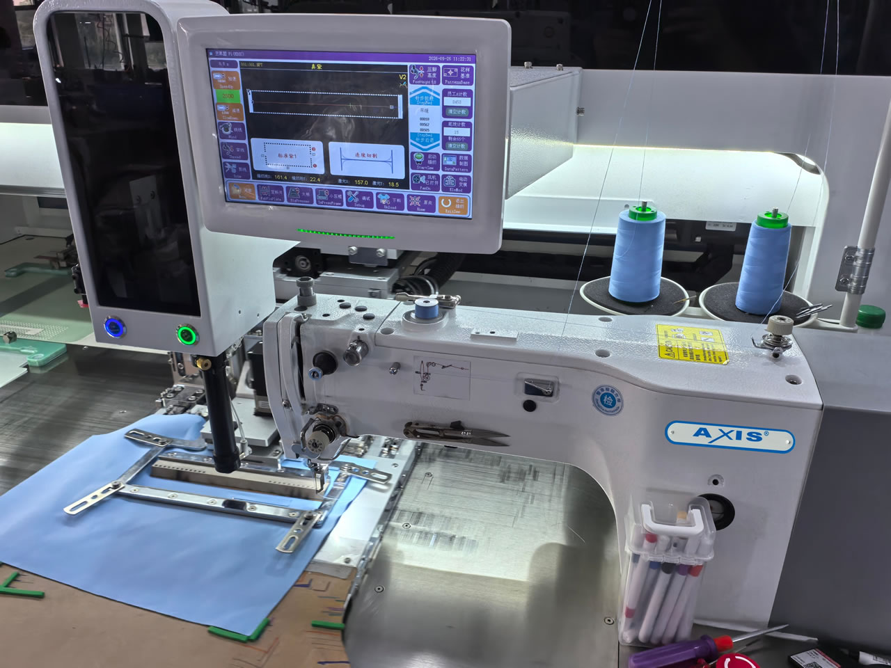 Fully Automatic Laser Pocket Welting Machine